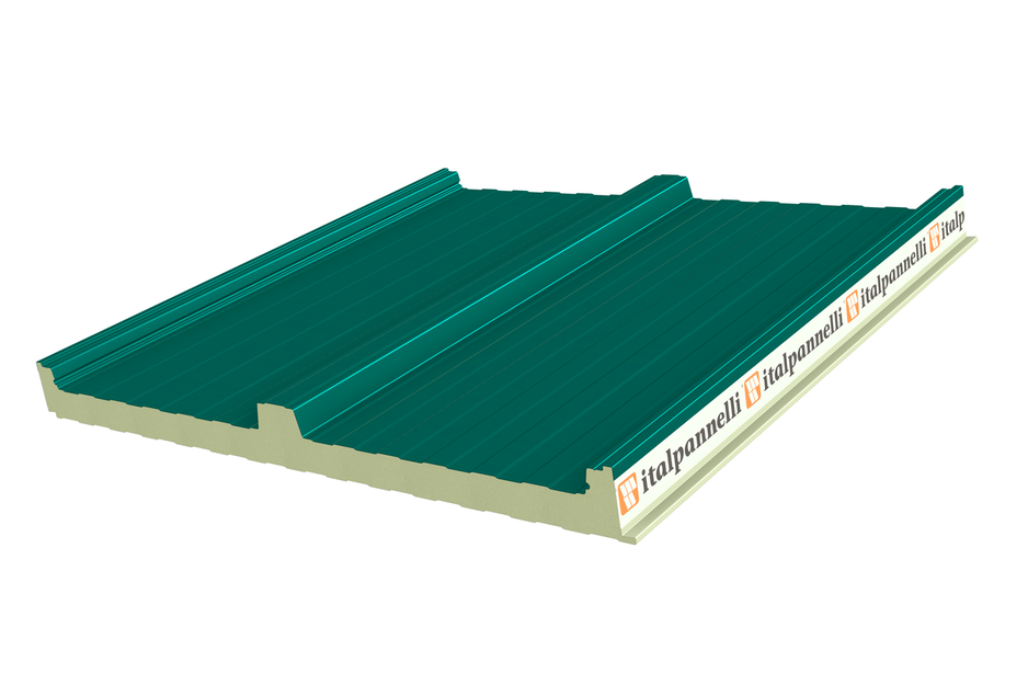 PANEL CUBIERTA 30mm VERDE