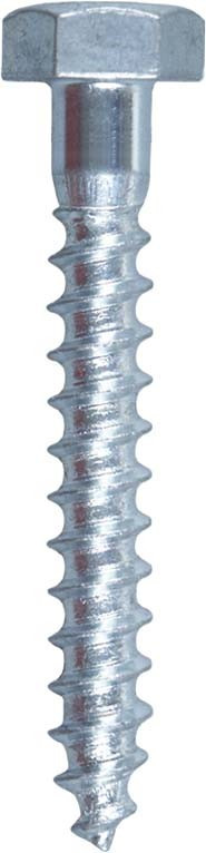 TORNILLO HEXAGONAL DIN 571 MEDIA ROSCA CINCADO 8X60MM (200 UNIDADES)tirafondo