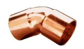 CODO COBRE 45º 42mm H-H