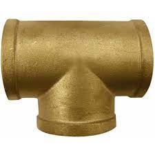 T 15mm 1/2" LATON COBRE (BRONCE)