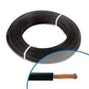 METRO CABLE 6mm NEGRO (100METROS) LIBRE HALOGENOS H07V-K