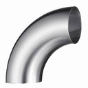 CURVA ACERO N3 90º 1"