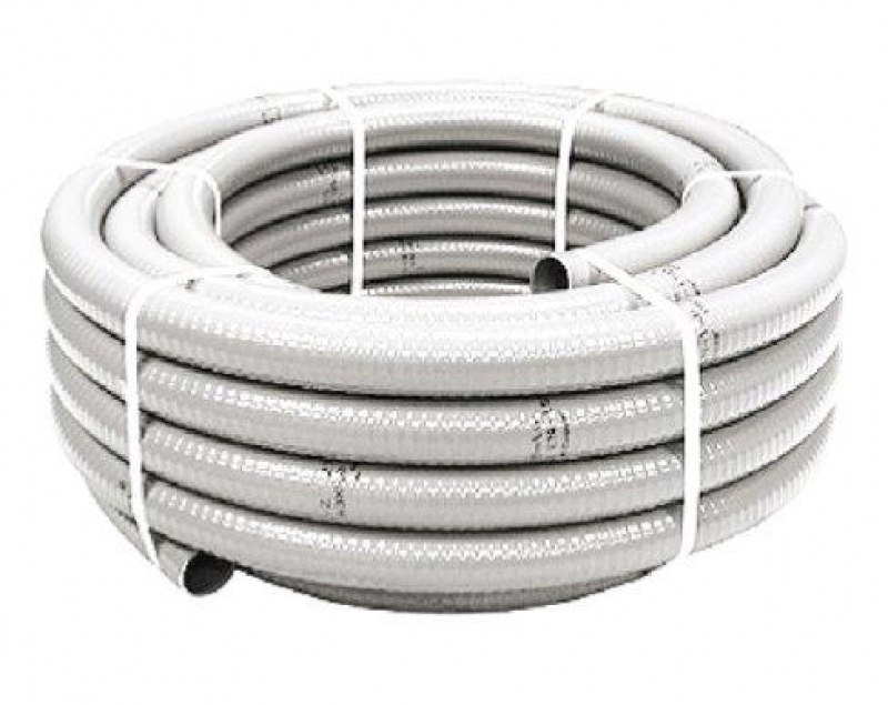 METRO TUBO PVC FLEXIBLE HIDROSANITARIO BLANCO 20mm (ROLLO 50mts)