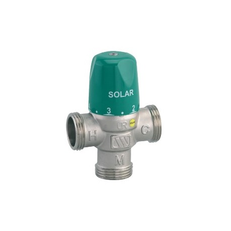 VALVULA MEZCLADORA TERMOSTÁTICA SOLAR 3 VÍAS, 2"