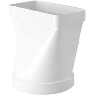 EMPALME MIXTO 110X55 100mm SIBER