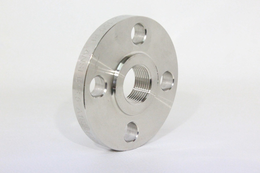 BRIDA 1 1/2" DN40 ROSCADA INOXIDABLE