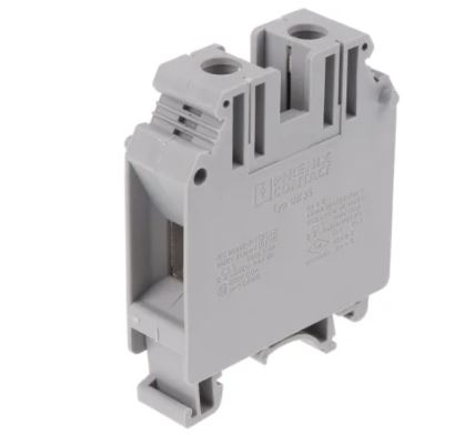 BORNA CARRIL GRIS 95 mm2