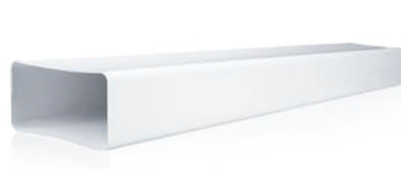 METRO CONDUCTO PVC SIBER RECTANGULAR 220x55mm. TRAMO 3 METROS