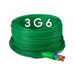 METRO CABLE 3x6mm LIBRE HALOGENOS RZ1-K 0,6/1KV