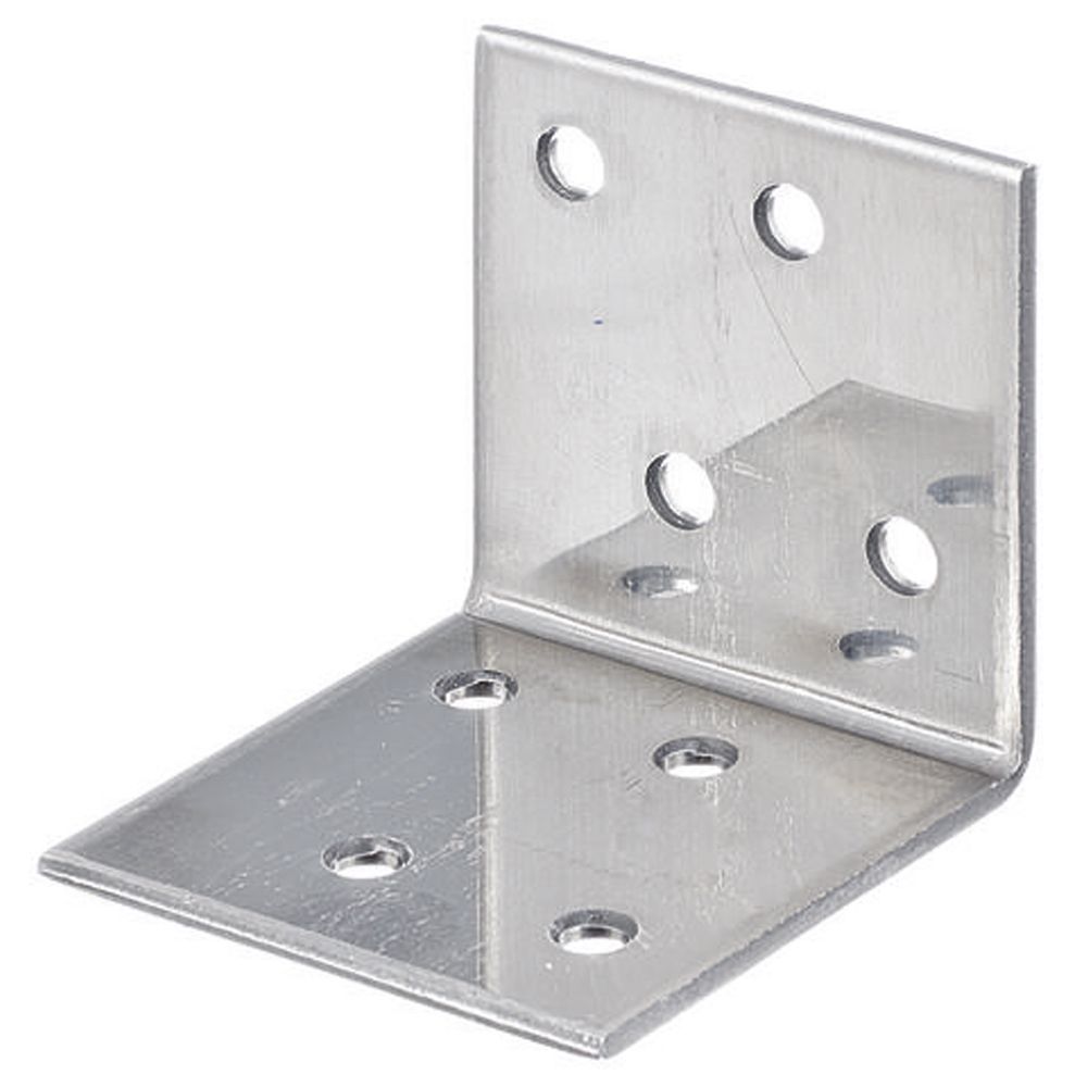 ESCUADRA METÁLICA DE 60 mm CON ORIFICIOS M8