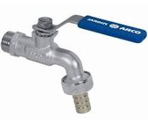 GRIFO ESFERA 1/2" PORTAGOMA