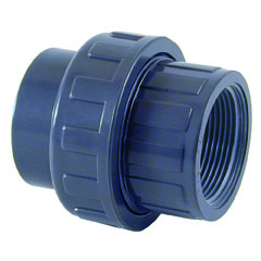 Enlace PVC 63mm 2" R/H 3 piezas presión 