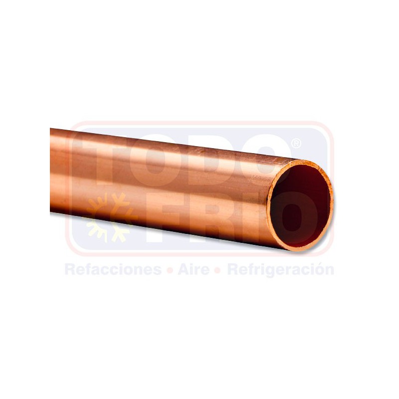METRO TUBO 15mm COBRE