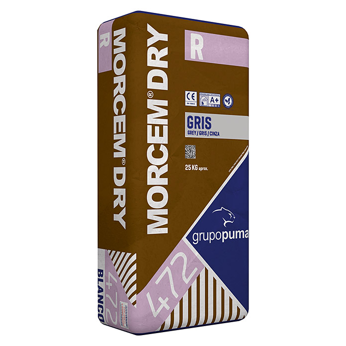 Morcem sec Multiusos 25kg gris