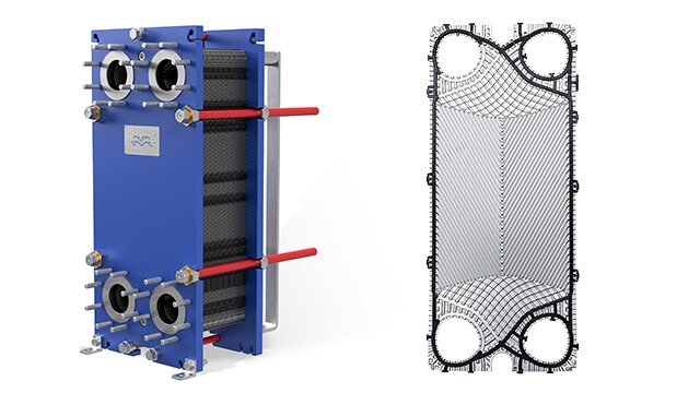 INTERCAMBIADOR DE PLACAS ALFA LAVAL T6-FG CB450 48PLACAS