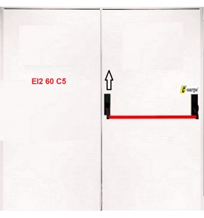 Puerta cortafuegos 207*90.5 cm (hueco obra) homologada EI2-90-C5