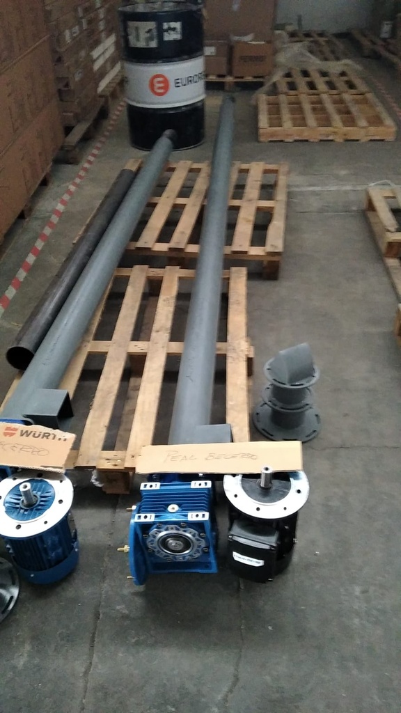 TORNILLO SINFÍN HASTA 4'5 METROS