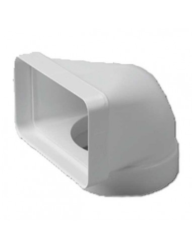 CODO SIBER 90º VERTICAL MIXTO 90X180mm
