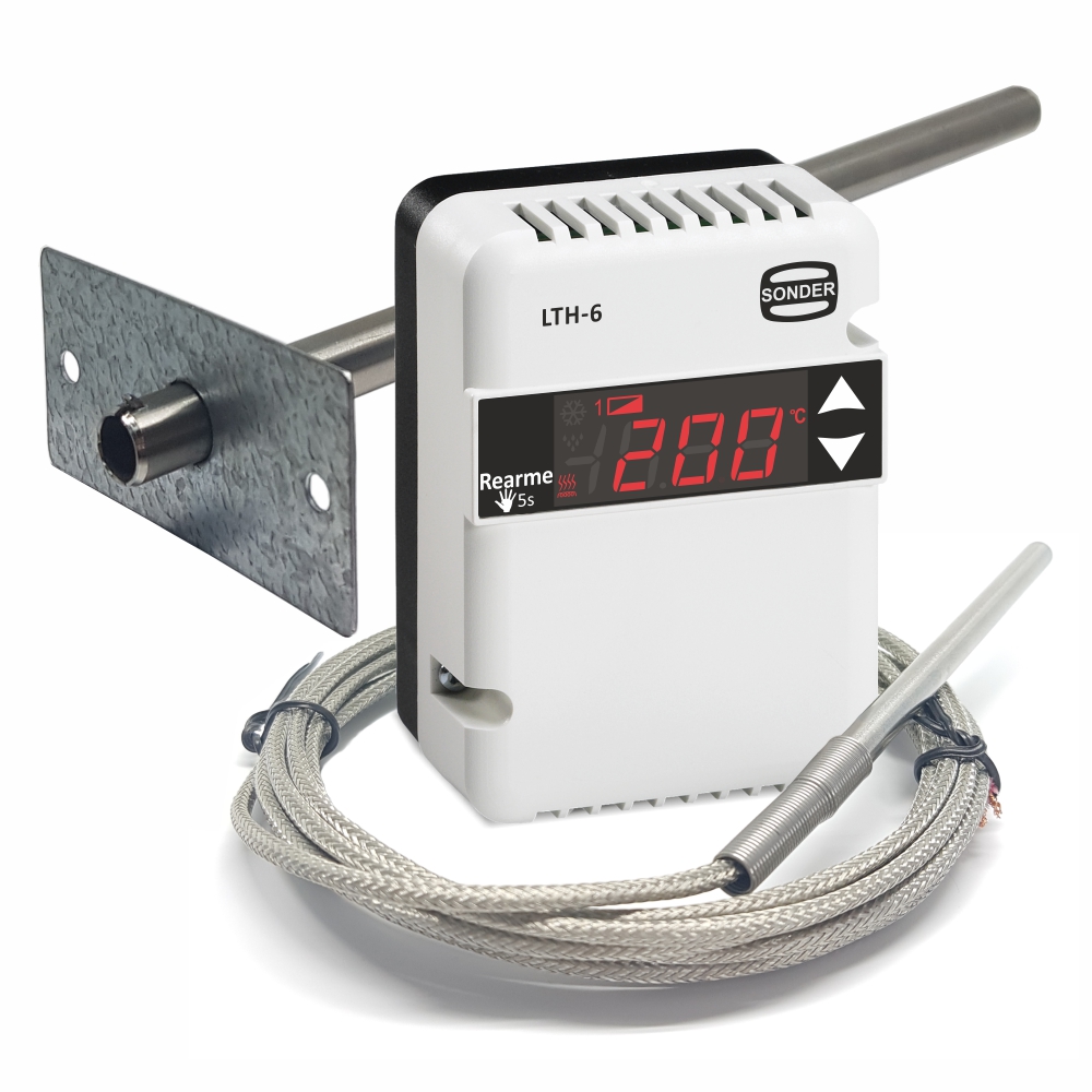 PIROSTATO ELECTRÓNICO LTH-6 (Con sonda y vaina)