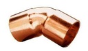 CODO COBRE 45º 54mm H-H