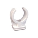 ABRAZADERA SIMPLE NYLON 32mm BLANCA
