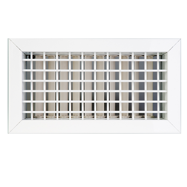 REJILLA DE IMPULSION DOBLE DEFLEXION 400X150