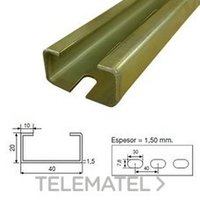 KIT R.DIN 24 MOD+FIJ SUPERFICIE KRFS