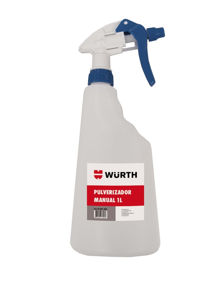 PULVERIZADOR PLASTICO MANUAL 1 LITRO