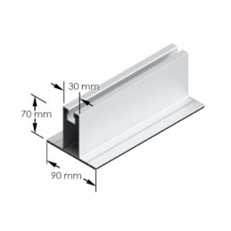 Perfil  para placa solar G4-2350-1