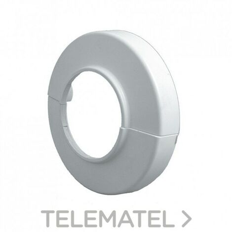 Plafón embellecedor S273 P/TUBO 16mm BLANCO