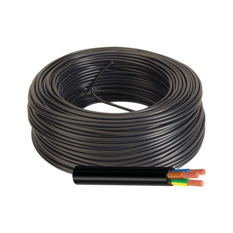 METRO CABLE 3x1mm 0,6/1KV negra
