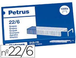 GRAPAS 22/6 COBREADAS P/10ud