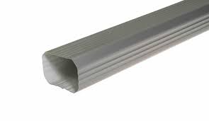 METRO BAJANTE ALUMINIO LACADO BLANCO