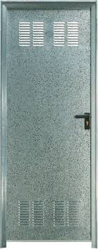 PUERTA MULTIUSOS 1000x2100 mm CON REJILLA, APERTURA A IZQUIERDAS