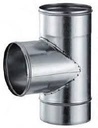 TE CHAPA GALVANIZADA 100mm M-M