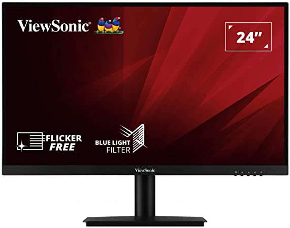 MONITOR LED 24" VIEWSONIC VA2405H NEGRO