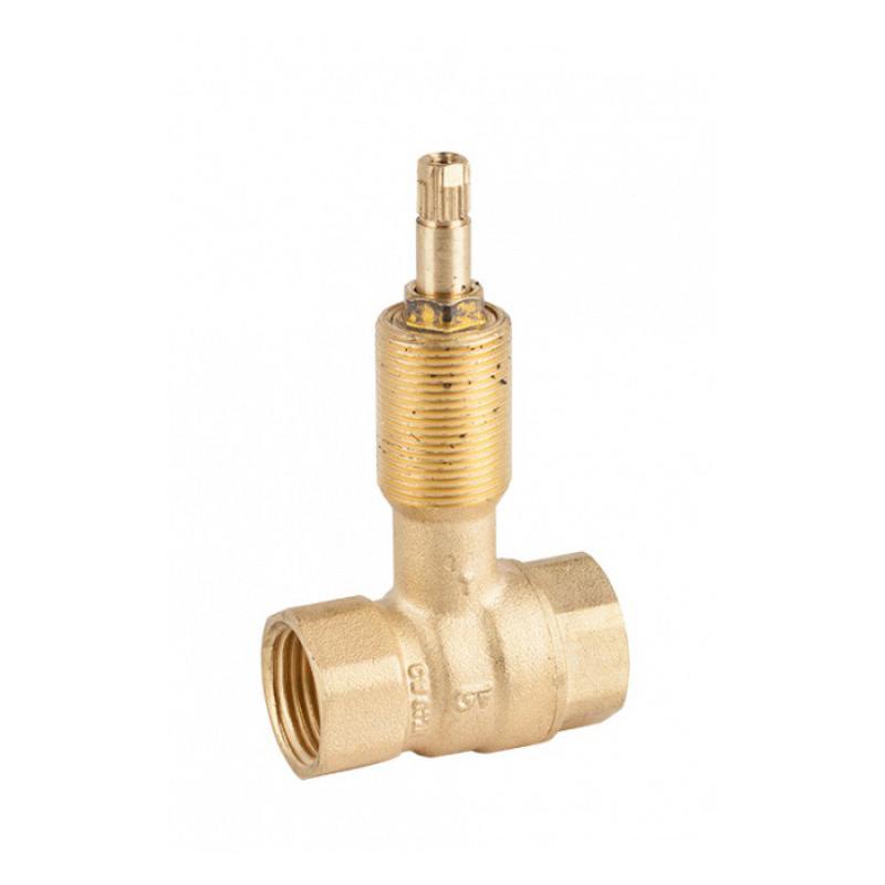 VÁLVULA ESFERA H-H 1" DE EMPOTRAR SIN LLAVE