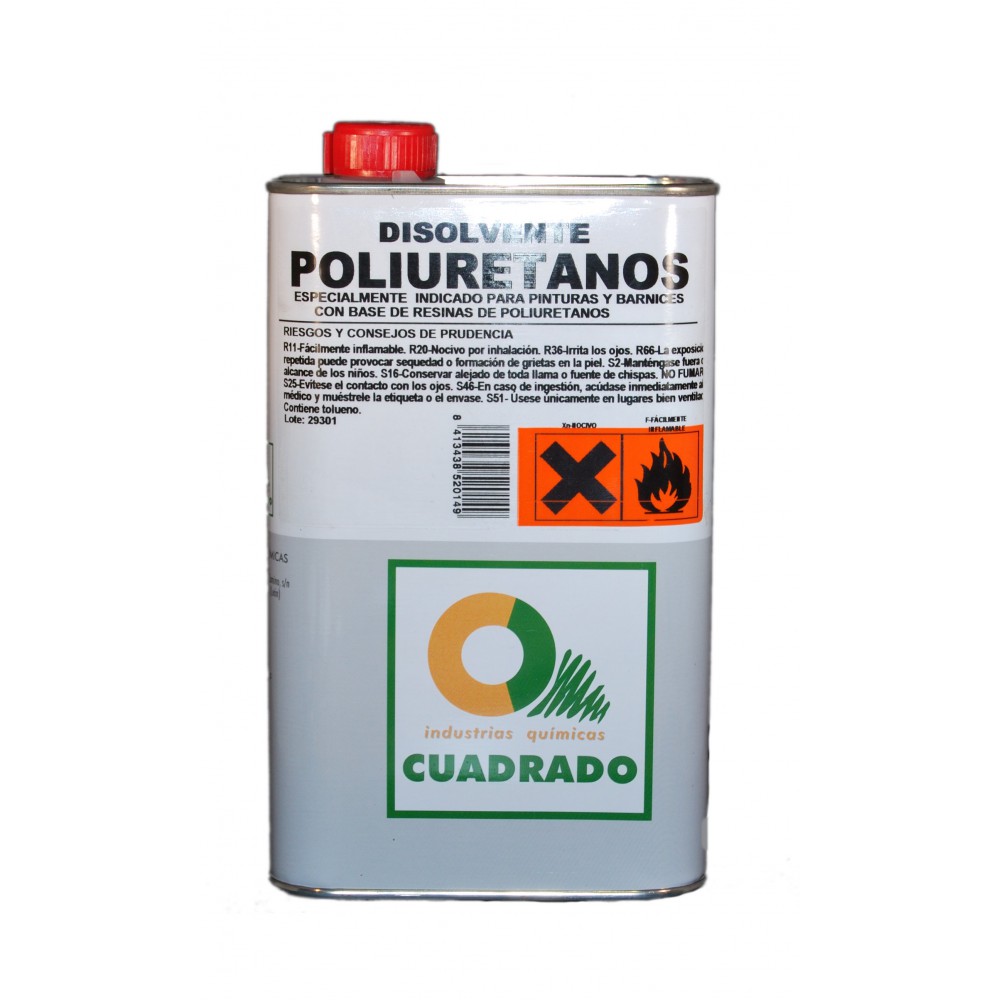 DISOLVENTE POLIURETANO 1 LT