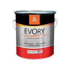 PINTURA BLANCO MATE 4LITROS EVORY