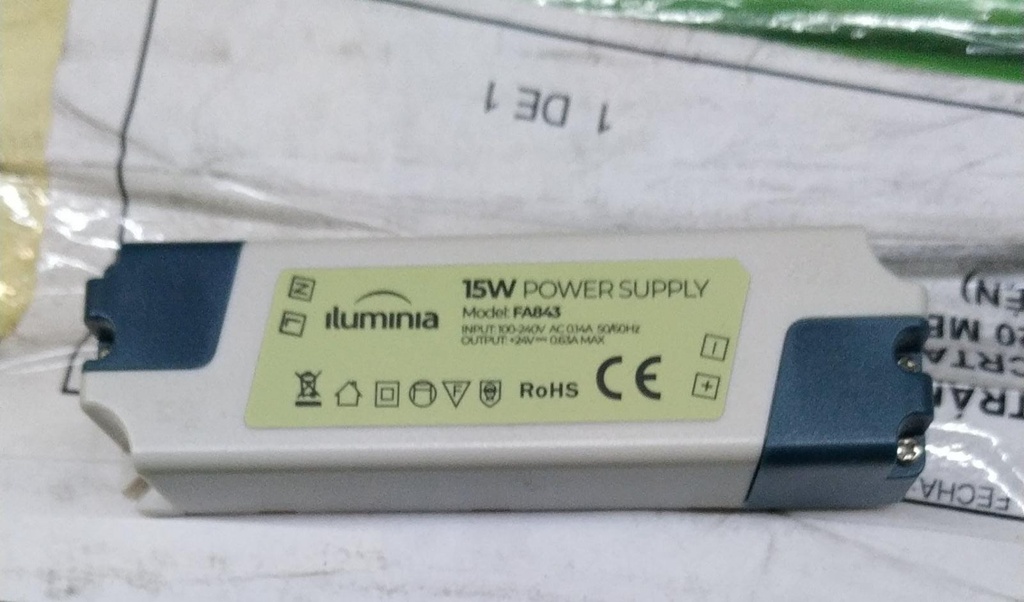 FUENTE ALIMENTACION 15 W IP20 24VDC