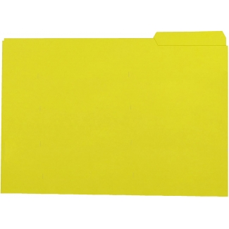 SUBCARPETA FOLIO 185GRS AMARILLA E/50UDS