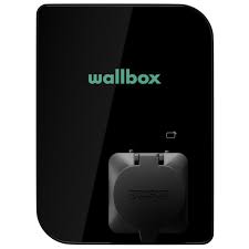 PUNTO DE RECARGA NEGRO WALLBOX 22KW COPPER