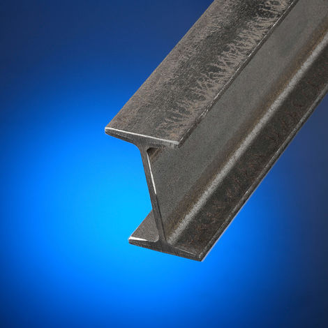 VIGA IPN 100 A 3 MTS. CON UNA MANO DE IMPRIMACION SINTÉTICA