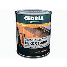 LASUR NOGAL 4 LITROS CEDRIA DEKOR