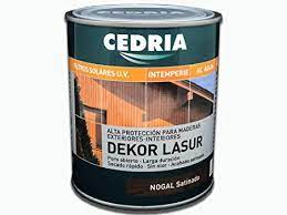 LASUR SATINADO 4 LITROS CEDRIA SOL (INCOLORO)