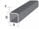 METRO TUBO CUADRADO ESTRUCTURAL 60x60x3 mm