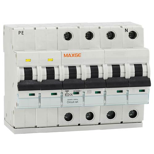 PROTECTOR COMBINADO ALPHA+SOBRETENSIONES P+T 4P 63A CLASE C 15KA EN50550