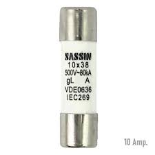 FUSIBLE CILINDRICO 10x38 2A GC LEGRAND 013302