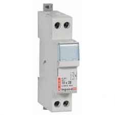 BASE PORTAFUSIBLE 10x38 P+N LEGRAND 005818