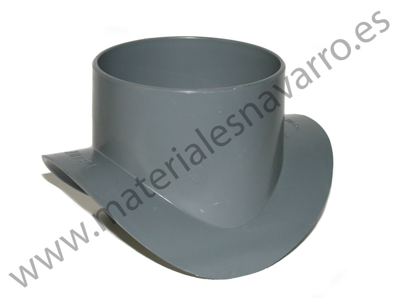 INJERTO CLIP EXTERIOR PVC 125- 110MM A 50MM